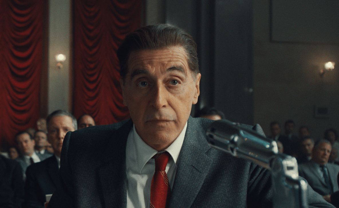 Al Pacino, exuberante como o sindicalista Jimmy Hoffa